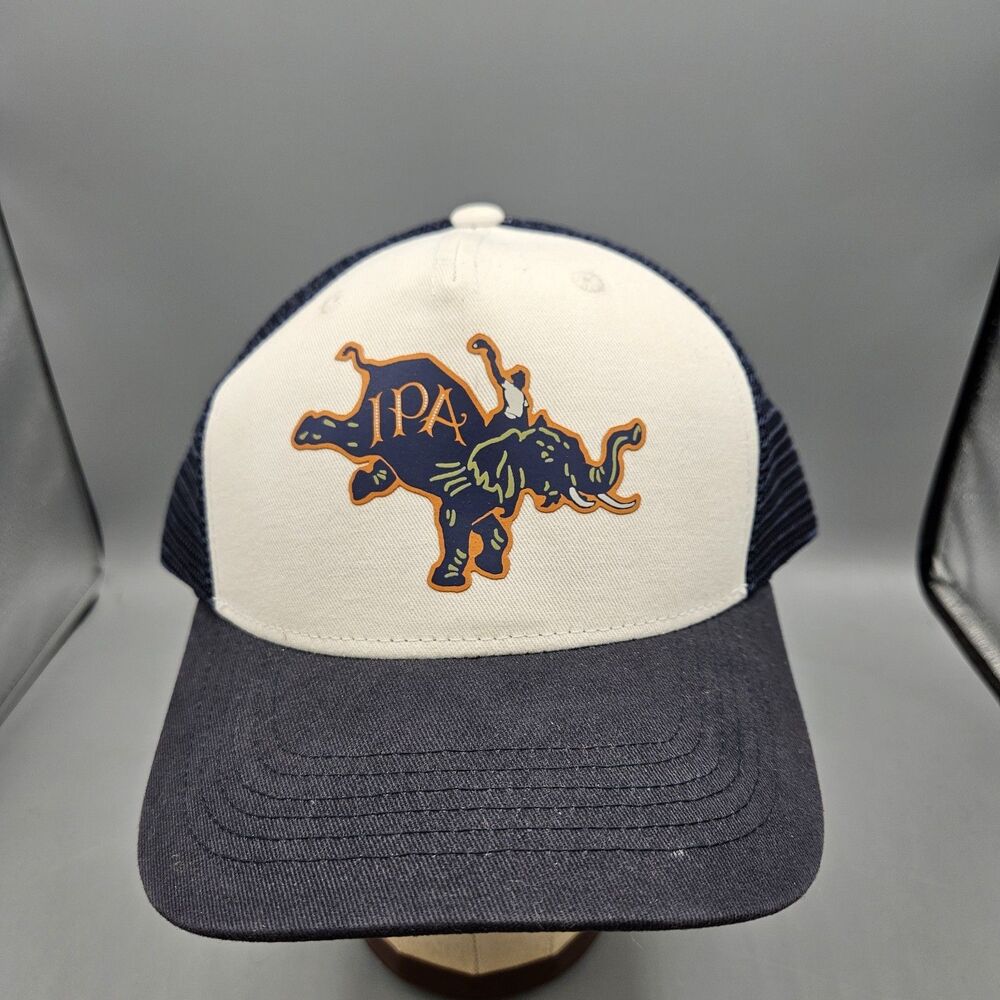 Odell Brewing Co IPA Trucker Hat Cap OSFM Mesh Blue Elephant Rodeo